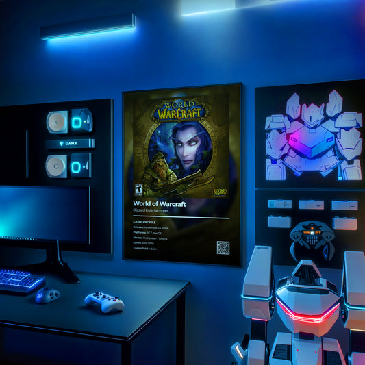 World of Warcraft 'Vanilla Night Elf' Poster