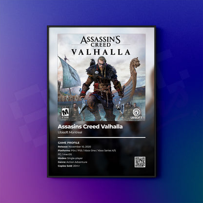 Assasins Creed Valhalla Poster