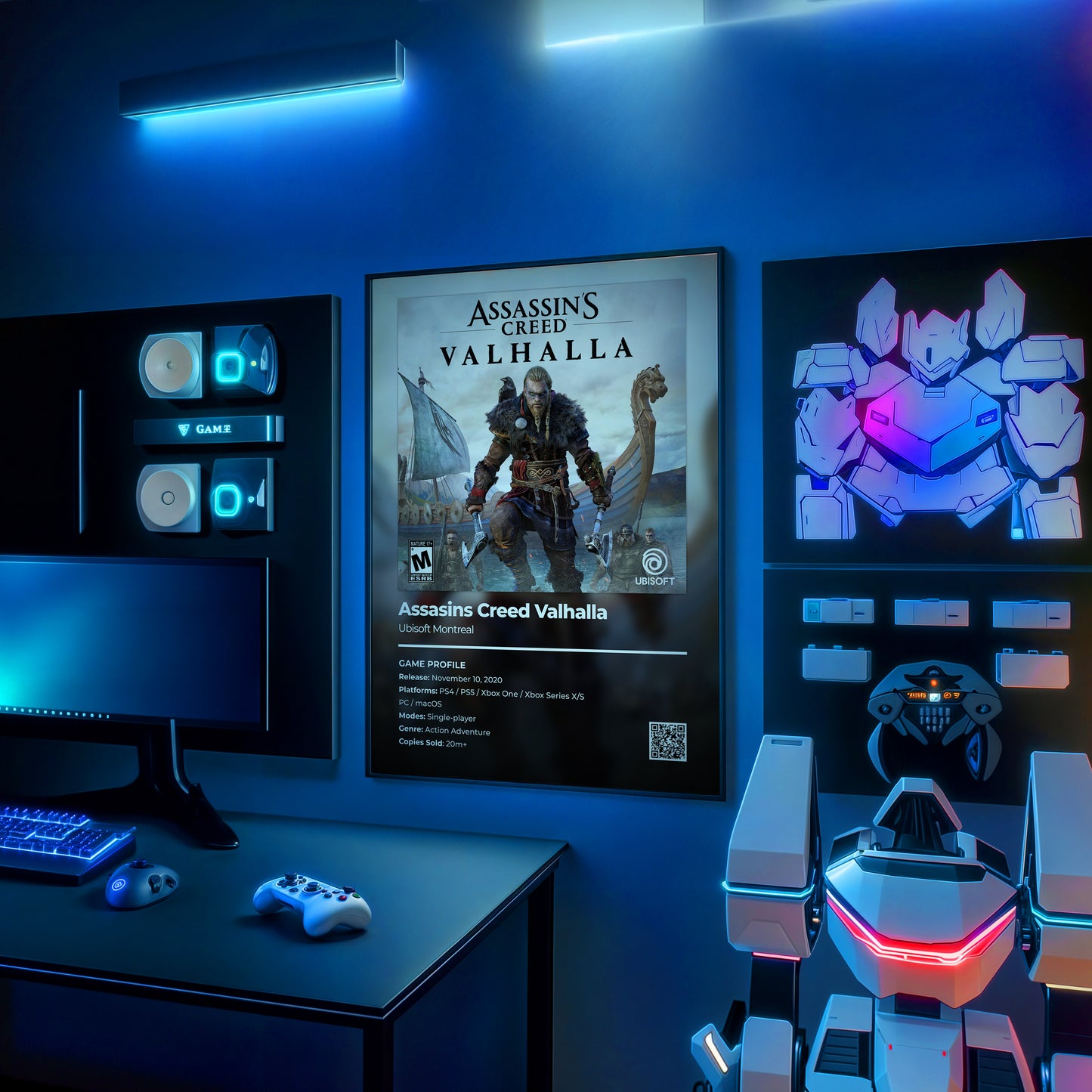 Assasins Creed Valhalla Poster