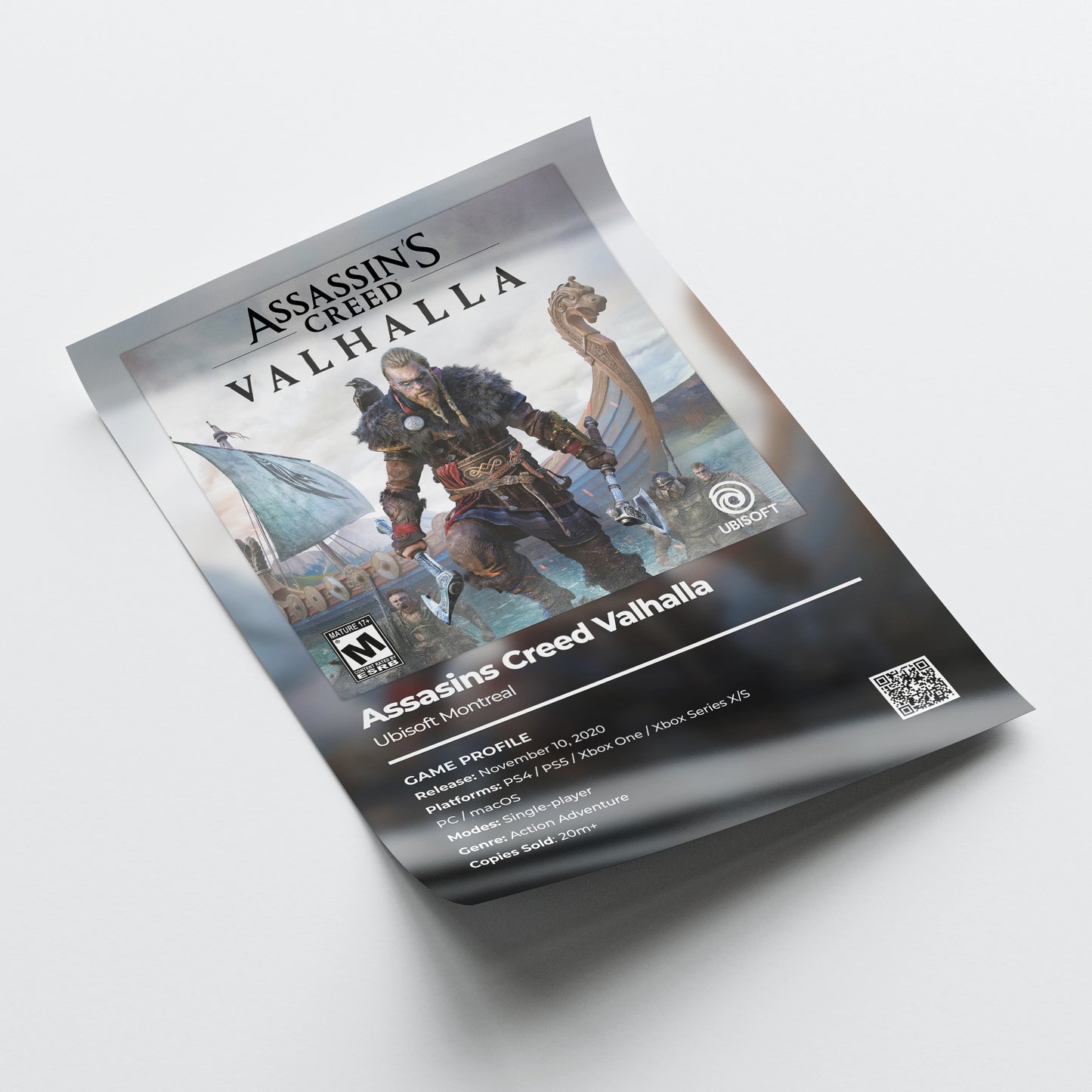 Assasins Creed Valhalla Poster