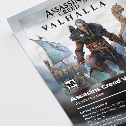 Assasins Creed Valhalla Poster