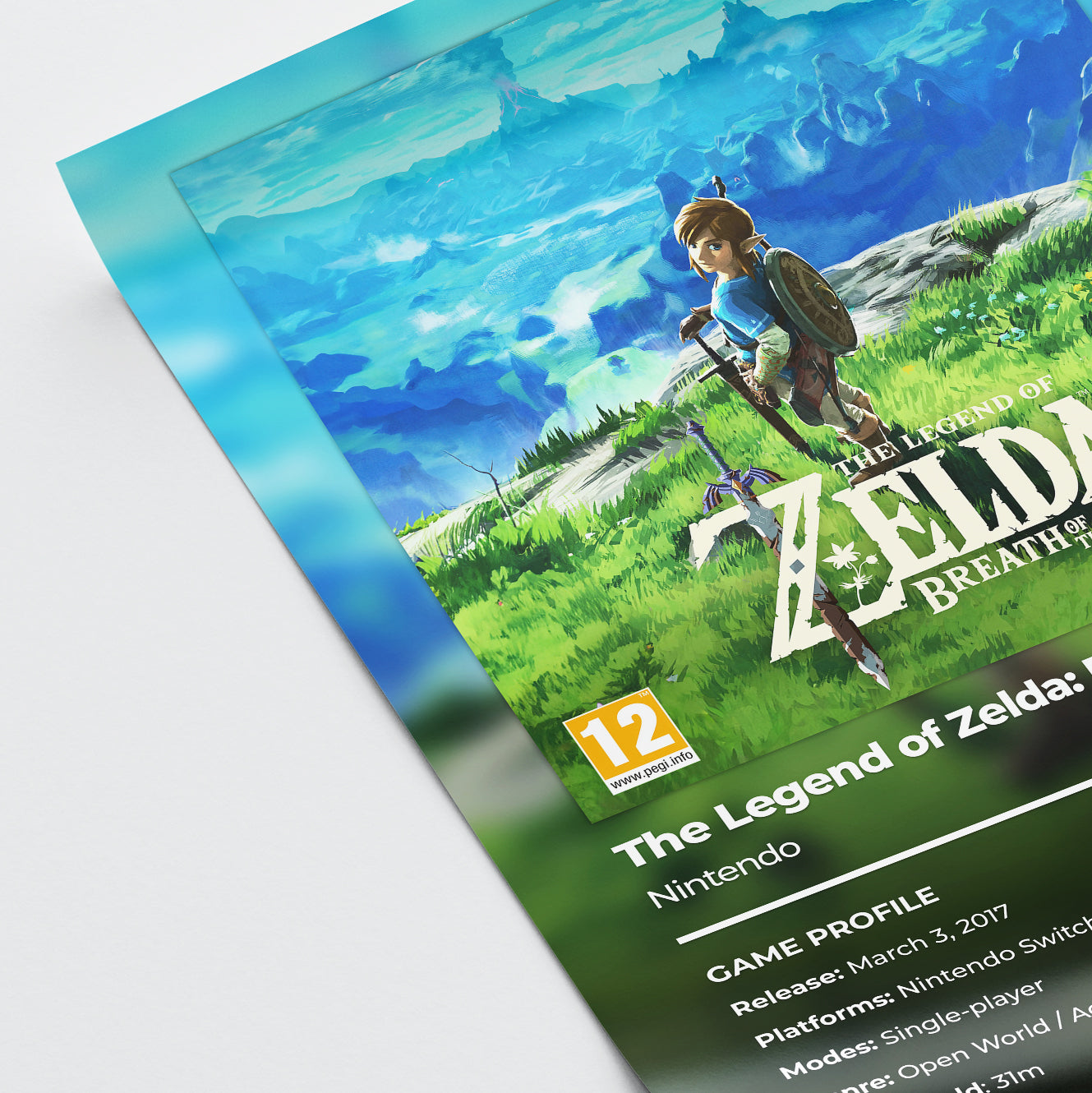 The Legend of Zelda: Breath of the Wild Poster