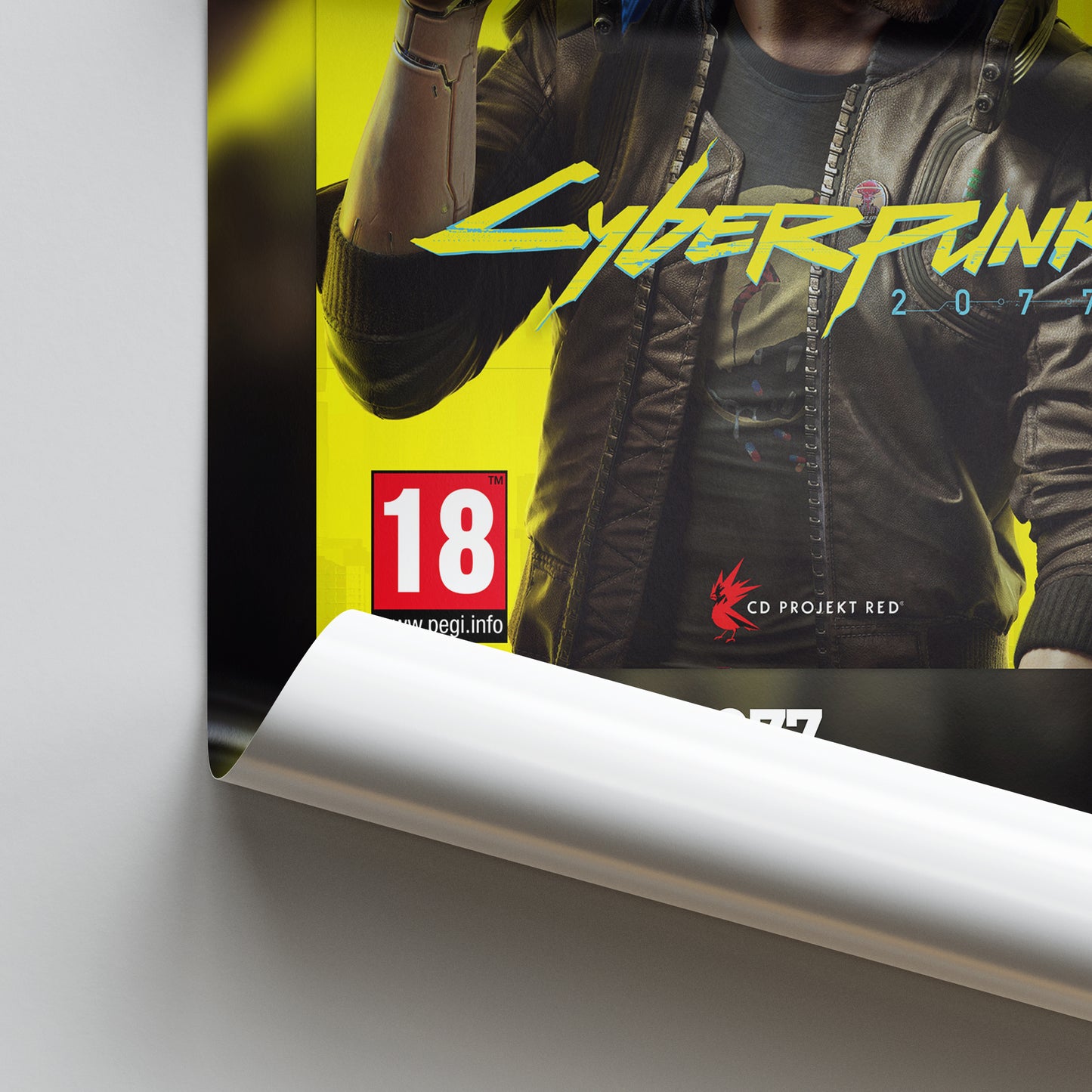 Cyberpunk 2077 (Male V) Poster