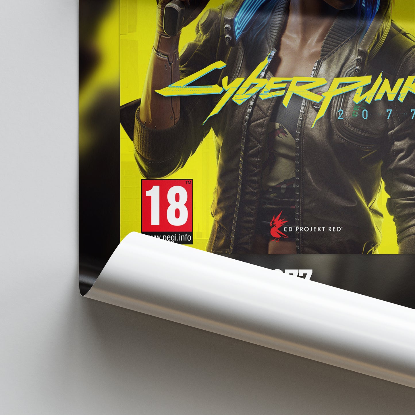 Cyberpunk 2077 (Female V) Poster