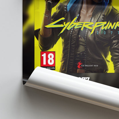 Cyberpunk 2077 (Female V) Poster