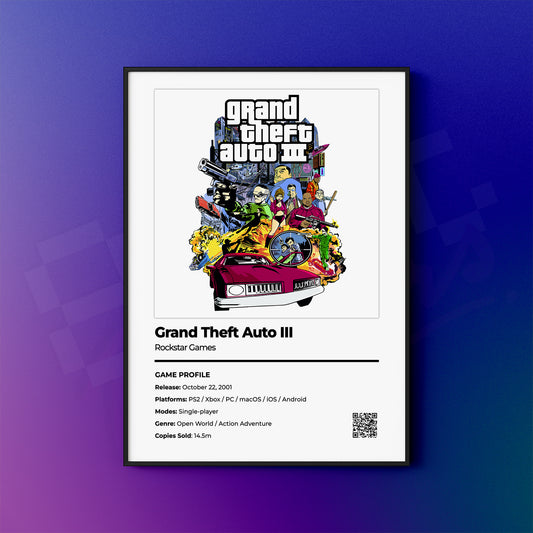 Grand Theft Auto III Poster