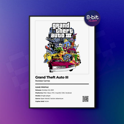 Grand Theft Auto III Poster