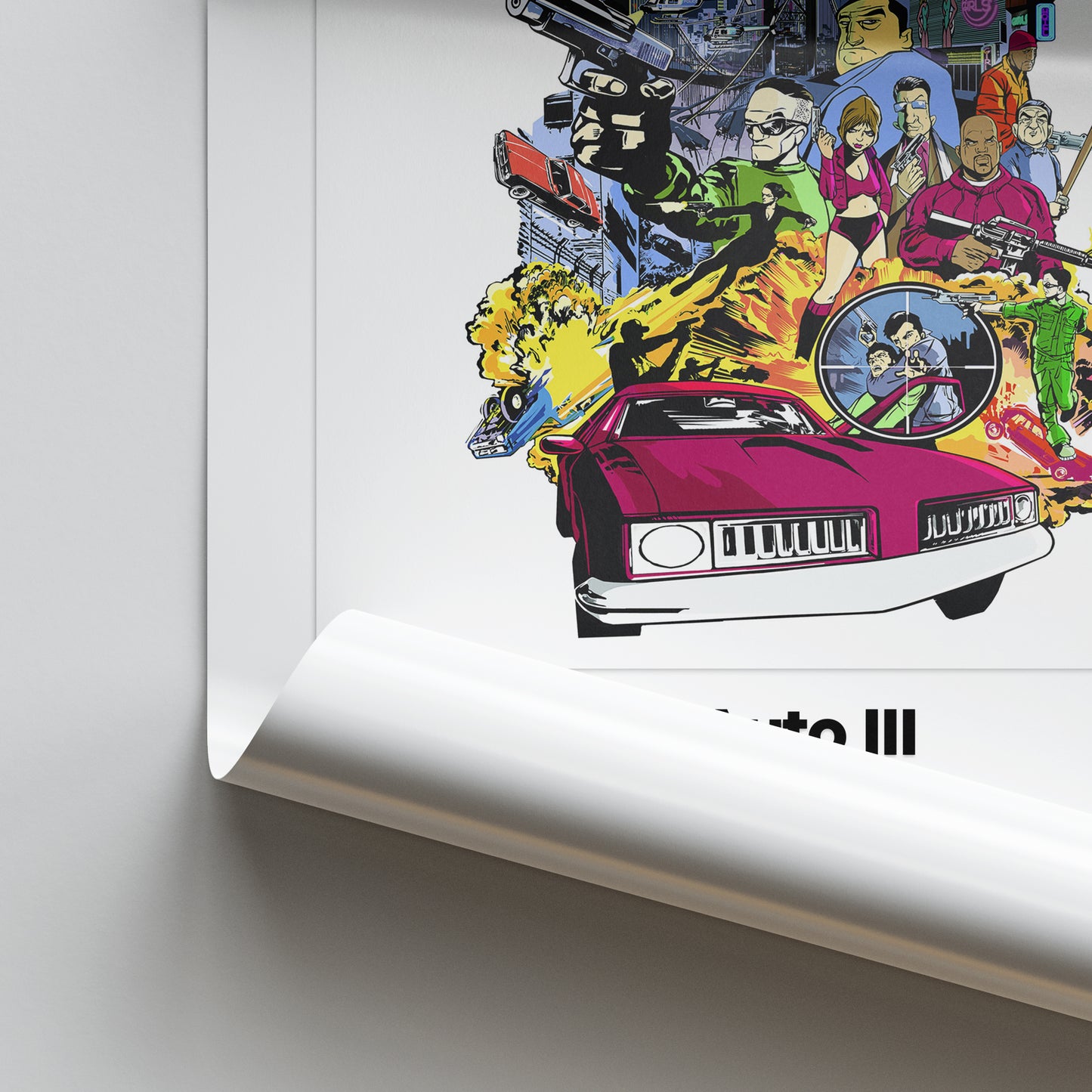 Grand Theft Auto III Poster