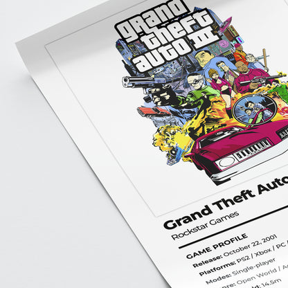 Grand Theft Auto III Poster