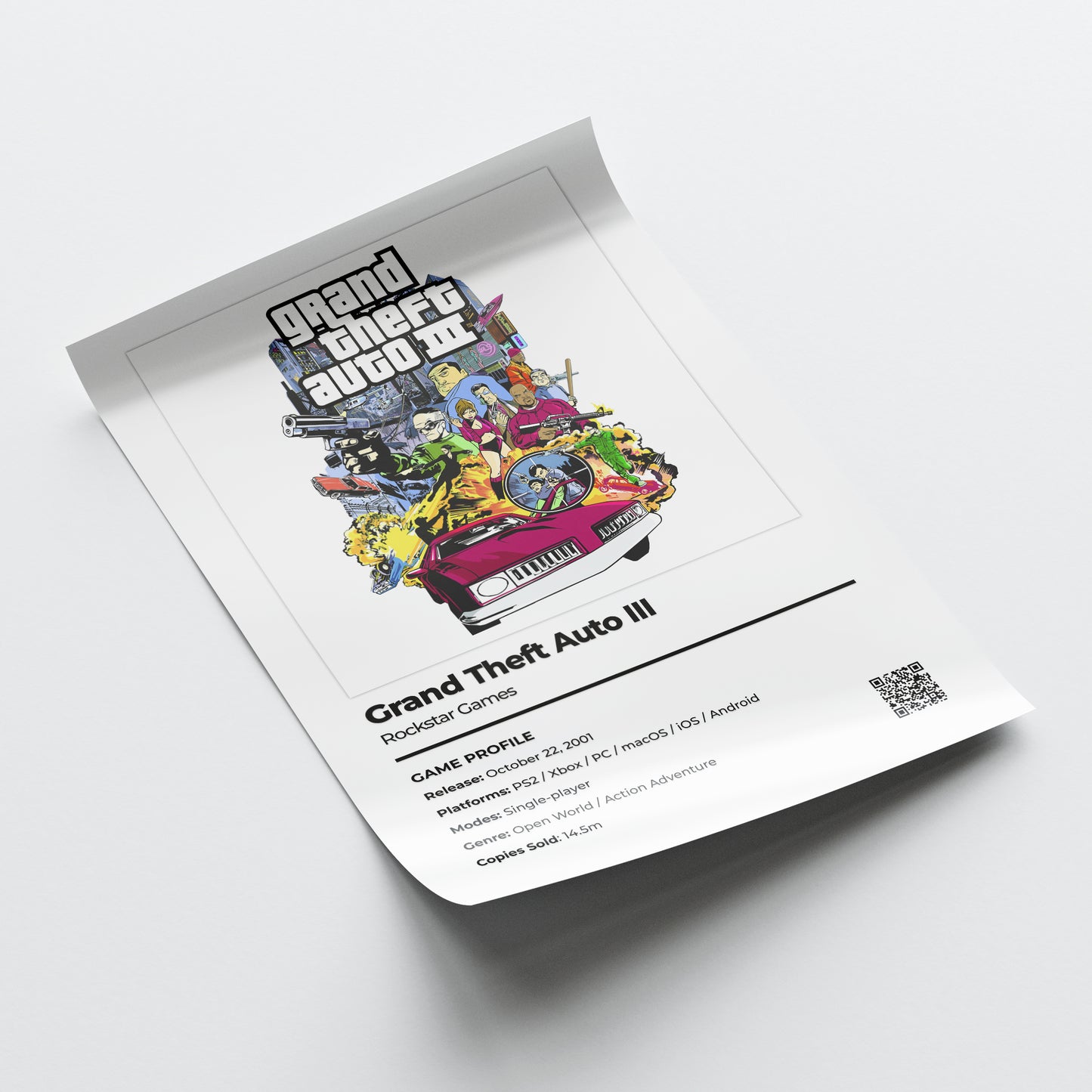 Grand Theft Auto III Poster