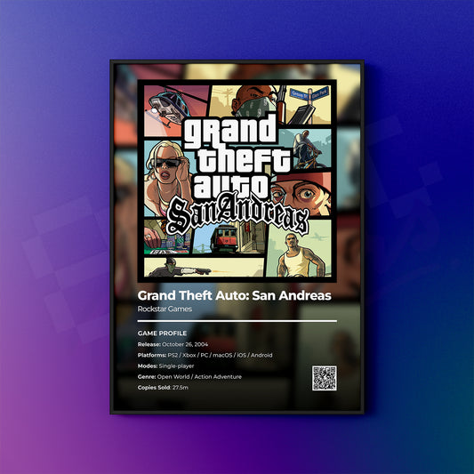 Grand Theft Auto: San Andreas Poster