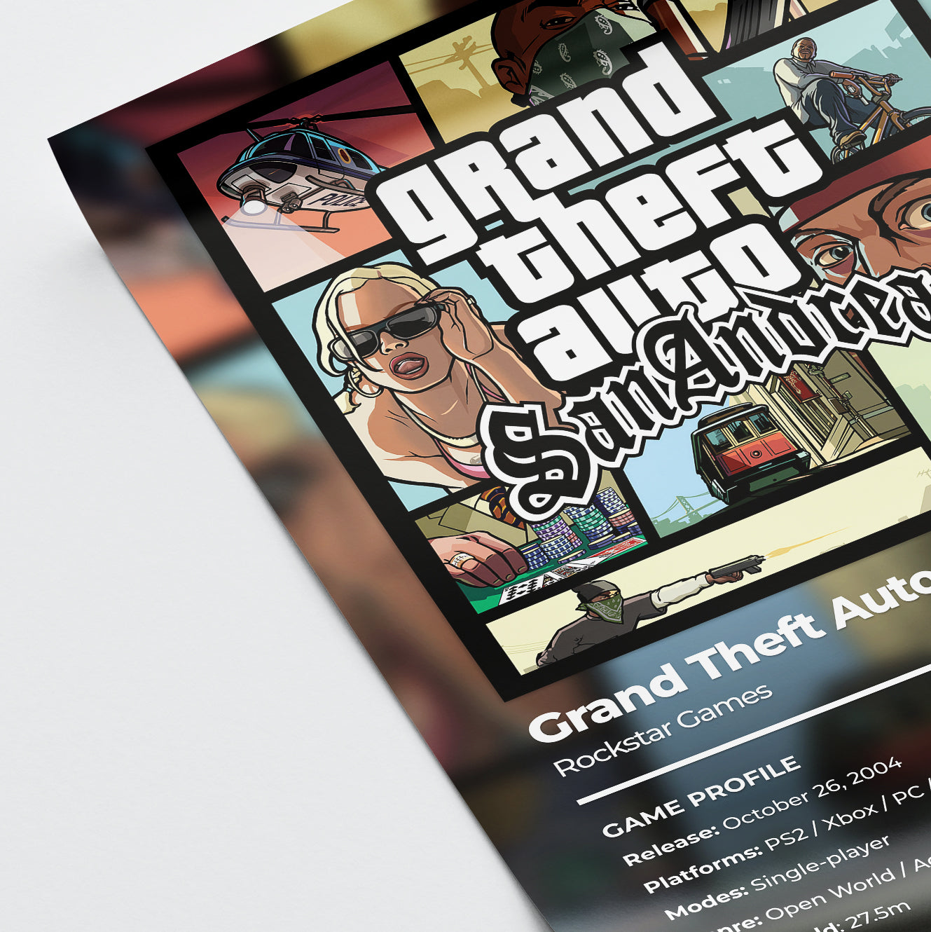Grand Theft Auto: San Andreas Poster
