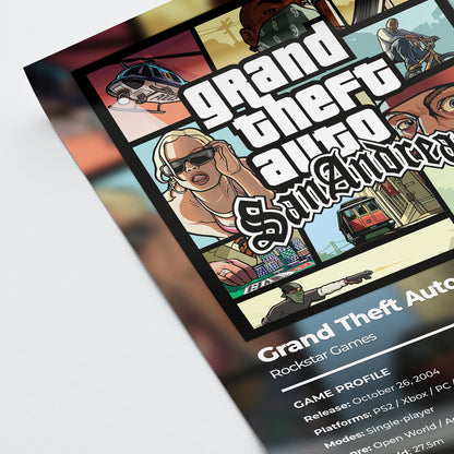 Grand Theft Auto: San Andreas Poster