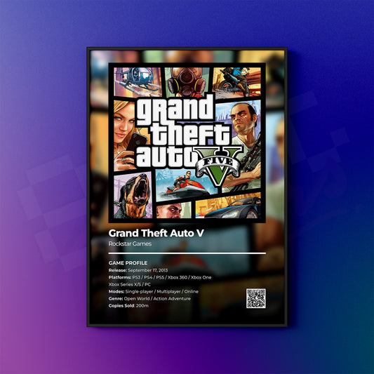 Grand Theft Auto V Poster