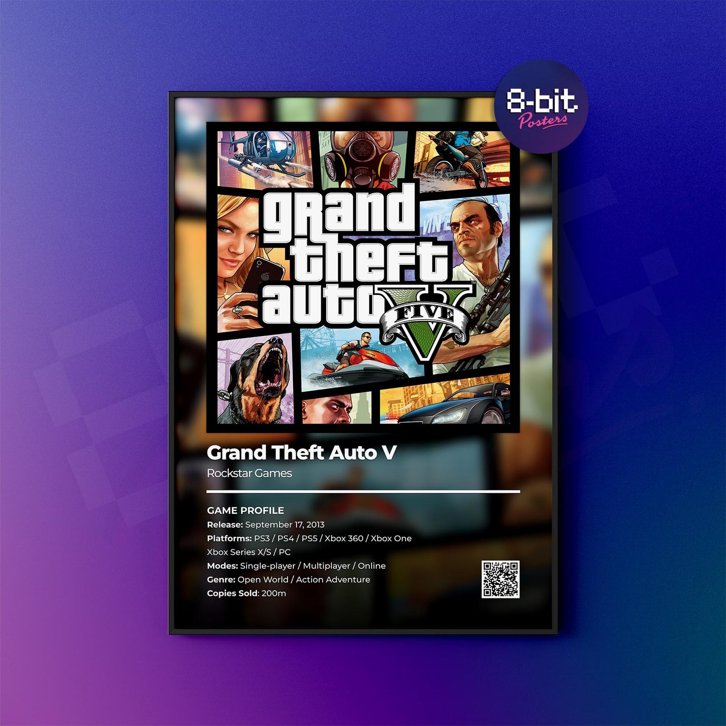 Grand Theft Auto V Poster