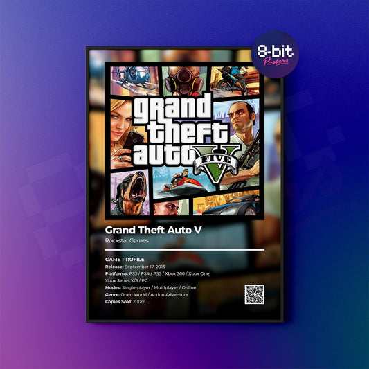 Grand Theft Auto V Poster