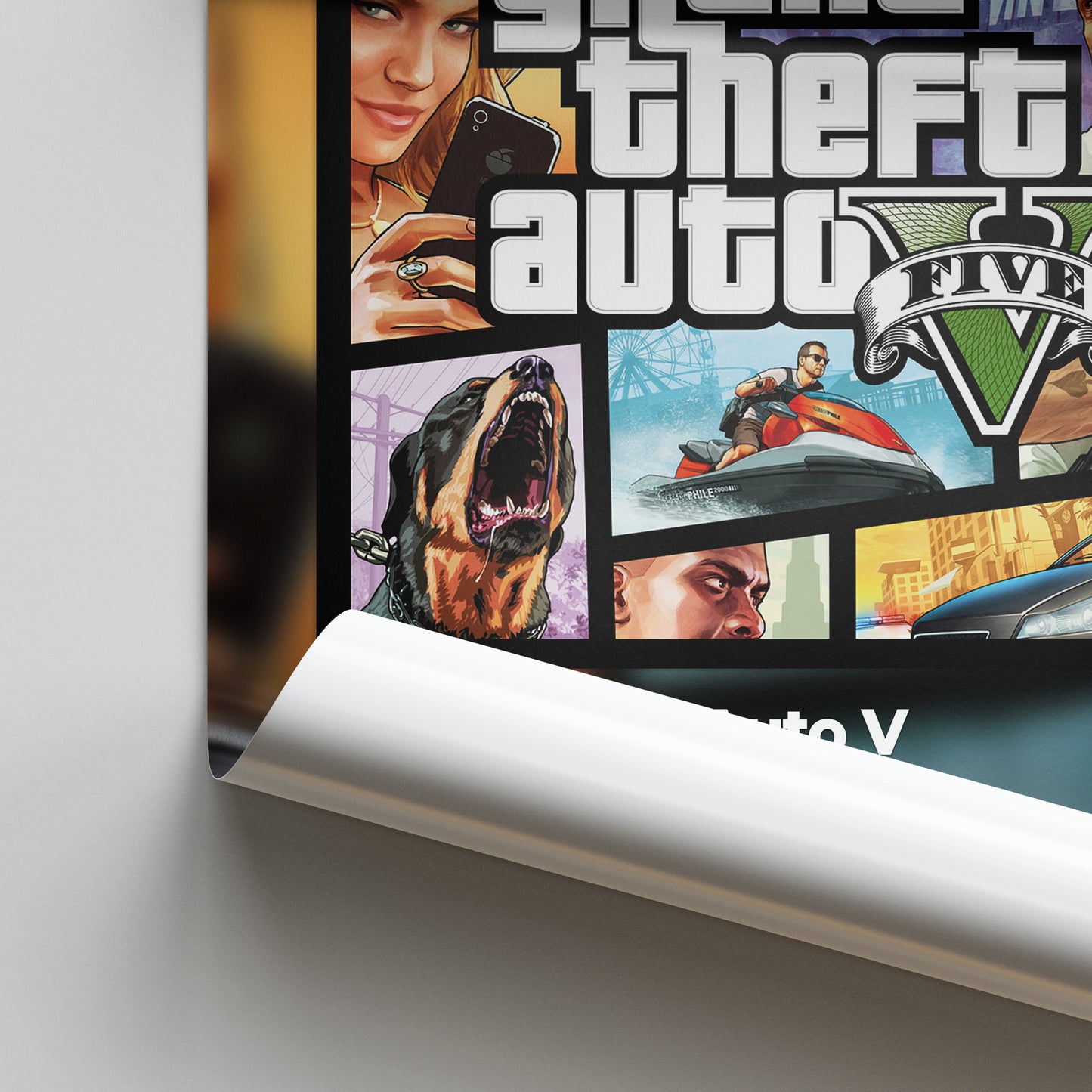 Grand Theft Auto V Poster
