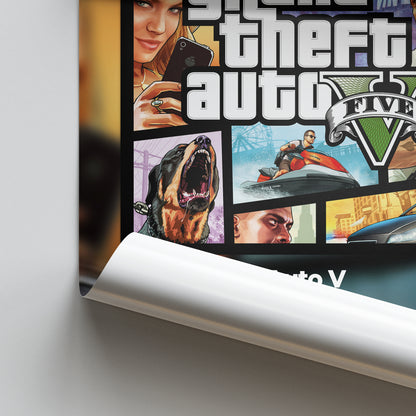 Grand Theft Auto V Poster