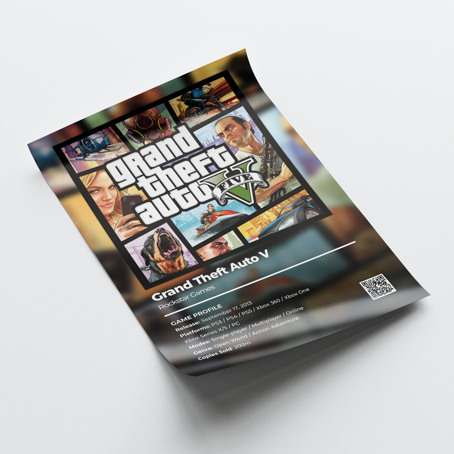 Grand Theft Auto V Poster