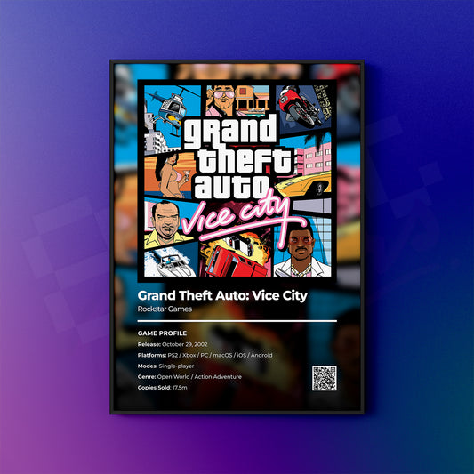Grand Theft Auto: Vice City Poster