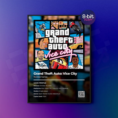 Grand Theft Auto: Vice City Poster