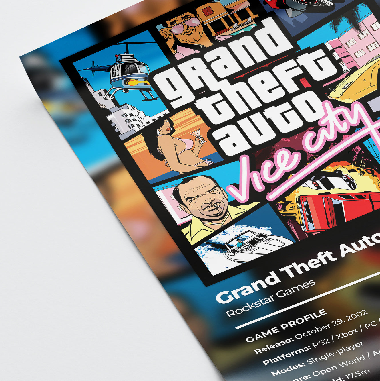 Grand Theft Auto: Vice City Poster