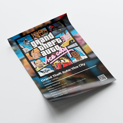 Grand Theft Auto: Vice City Poster