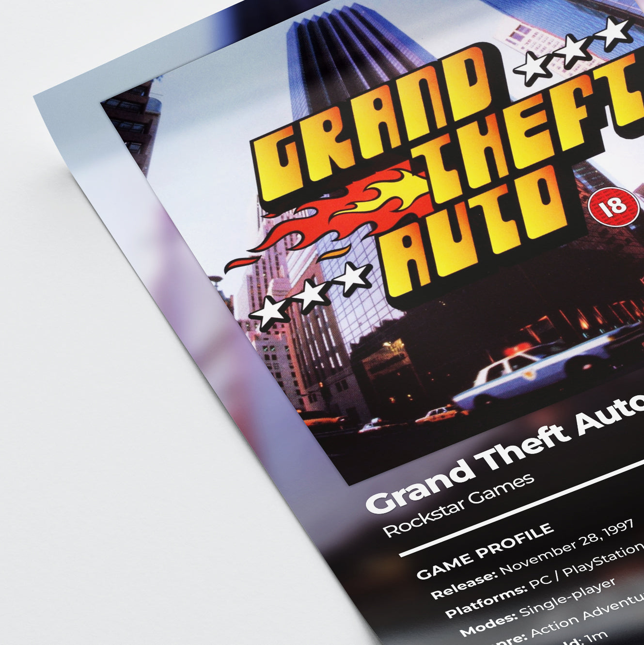 Grand Theft Auto Poster