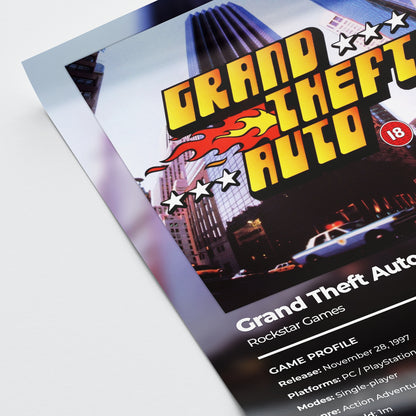 Grand Theft Auto Poster