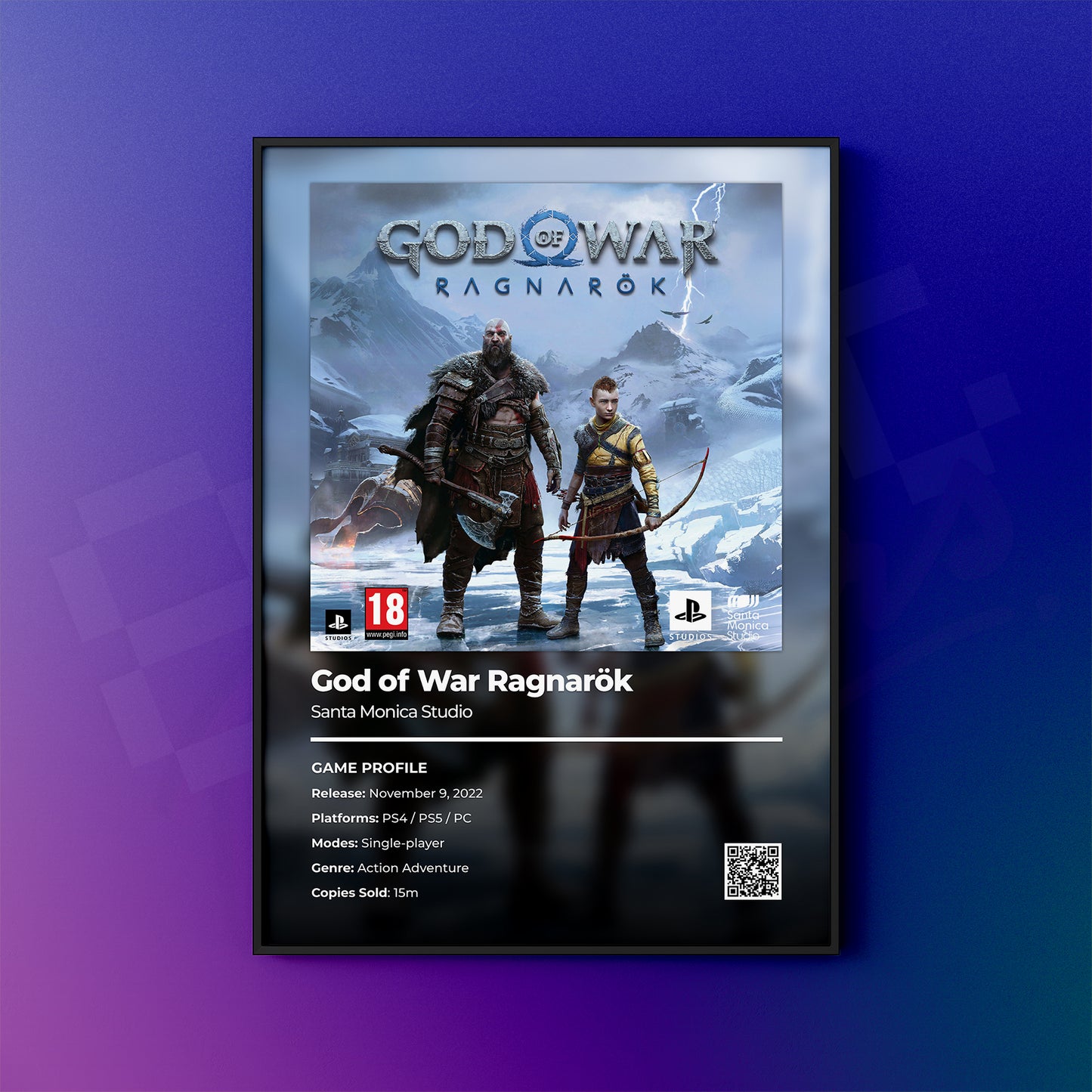 God of War Ragnarok Poster