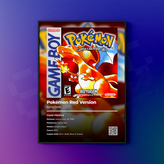 Pokemon 'Red Version' Poster