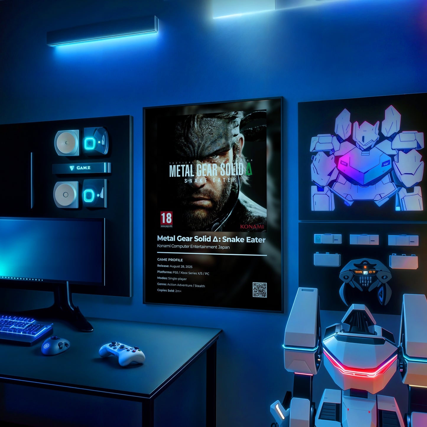 Metal Gear Solid Δ: Snake Eater Poster
