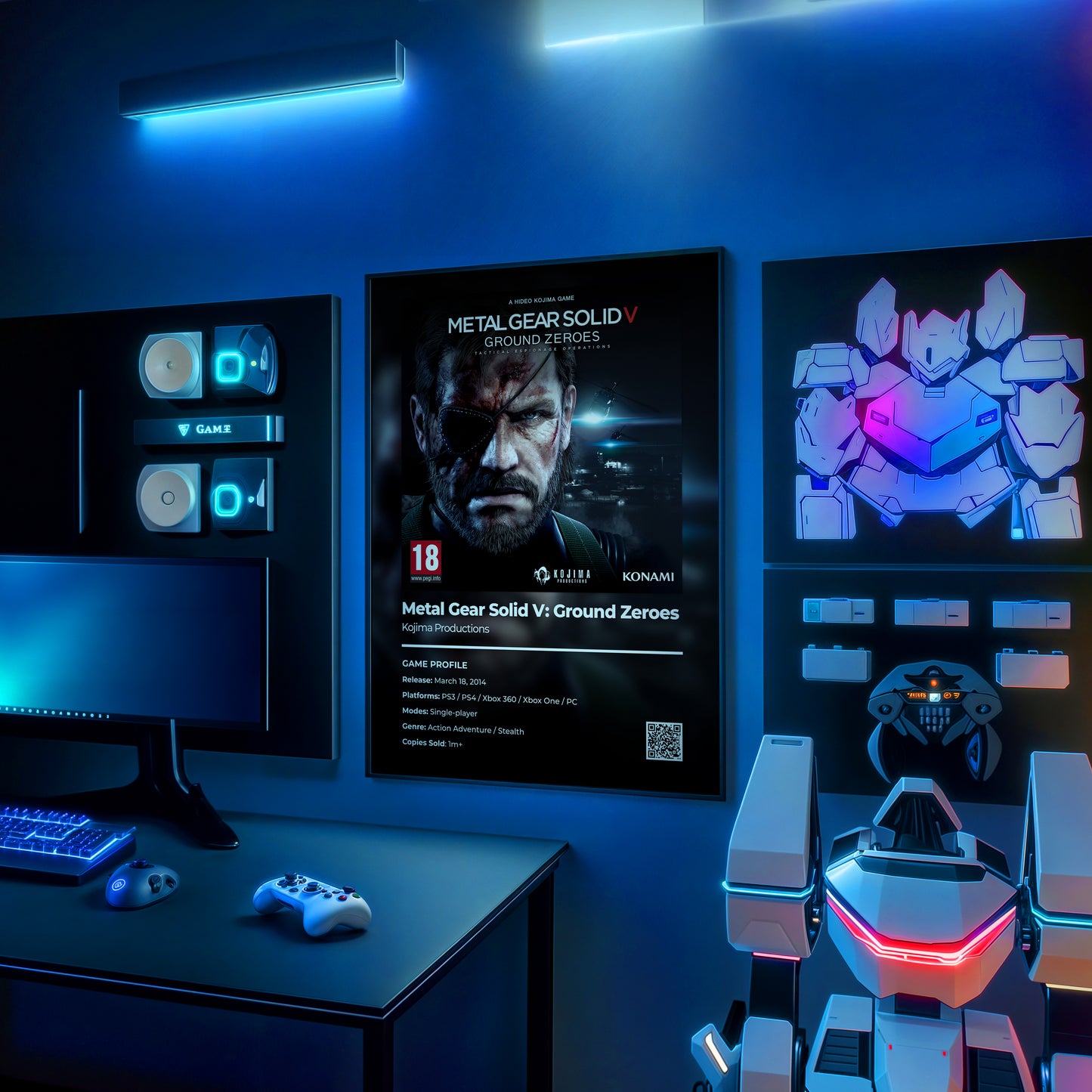 Metal Gear Solid V: Ground Zeroes Poster