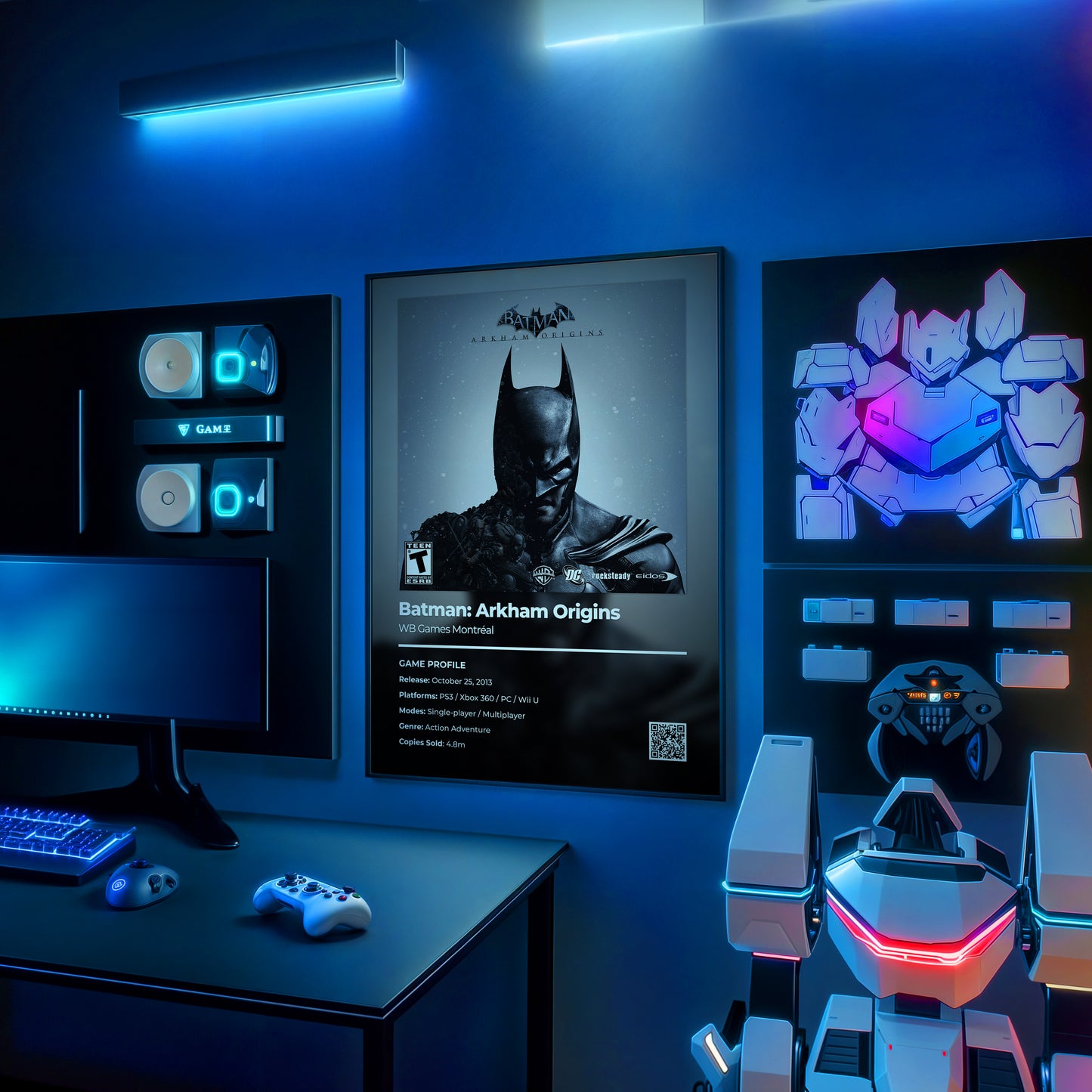 Batman: Arkham Origins Poster