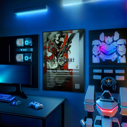 Metal Gear Solid 2: Son's of Liberty Poster