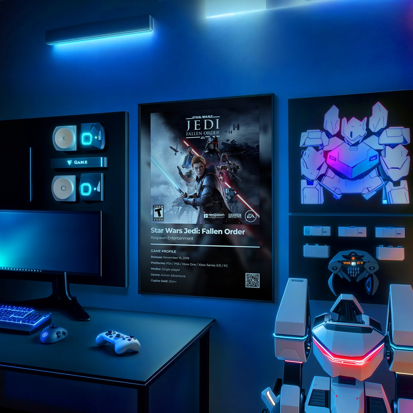 Star Wars Jedi: Fallen Order Poster