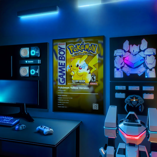 Pokemon 'Yellow Version' Poster