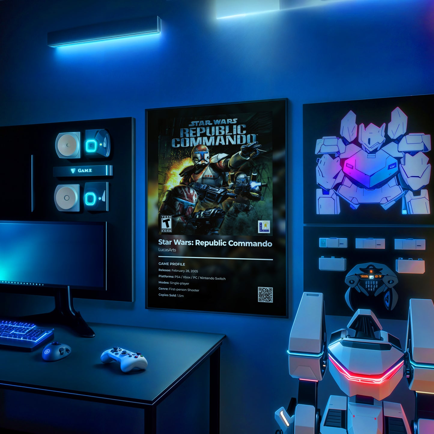 Star Wars: Republic Commando Poster