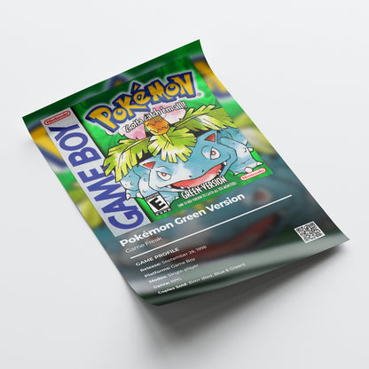 Pokemon 'Green Version' Poster