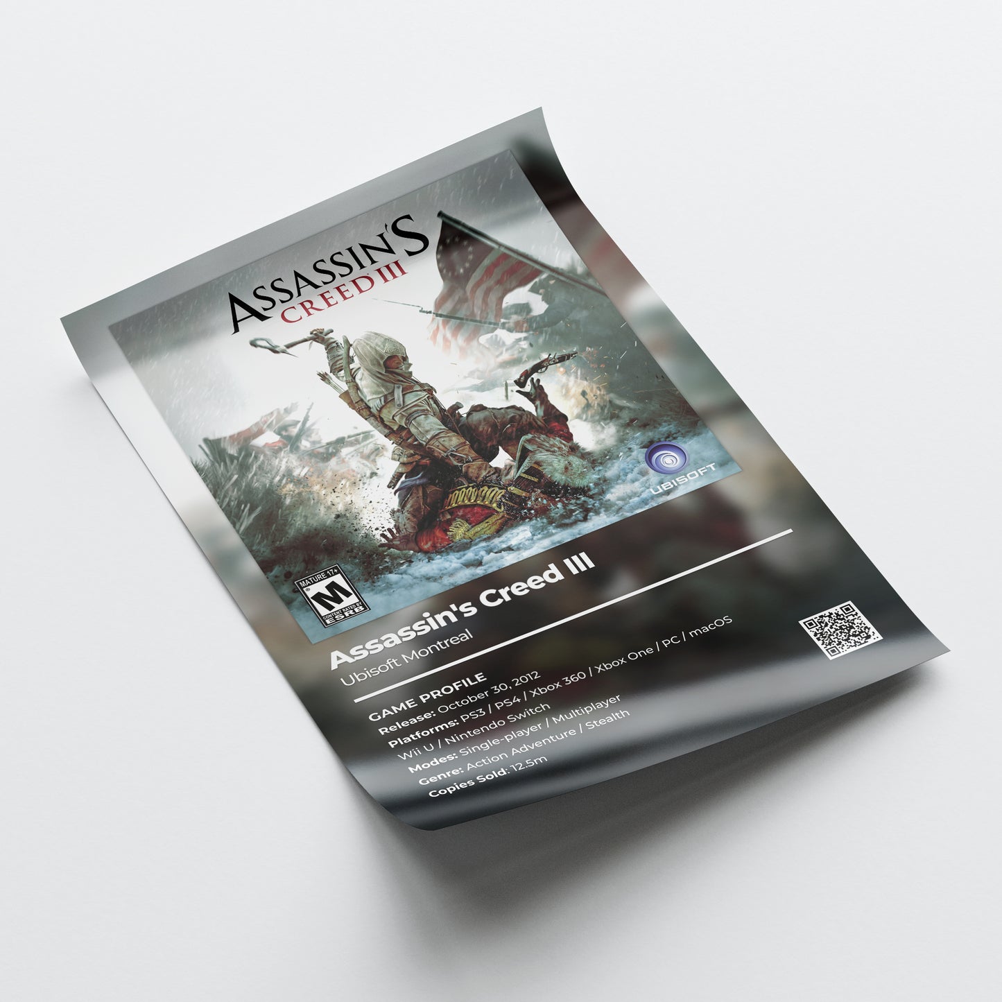 Assassin's Creed III Poster
