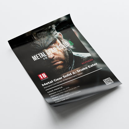 Metal Gear Solid Δ: Snake Eater Poster