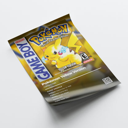 Pokemon 'Yellow Version' Poster