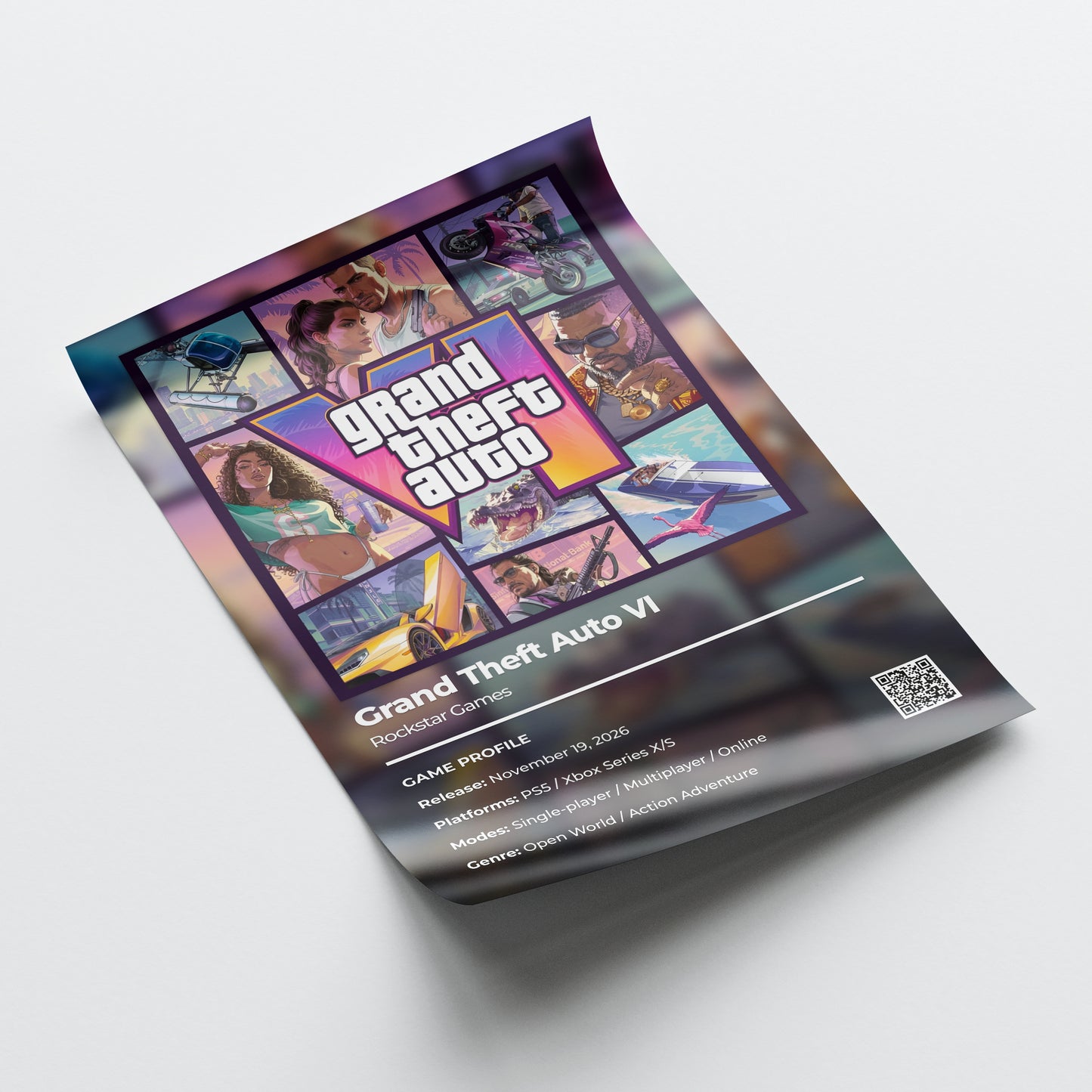Grand Theft Auto VI Poster