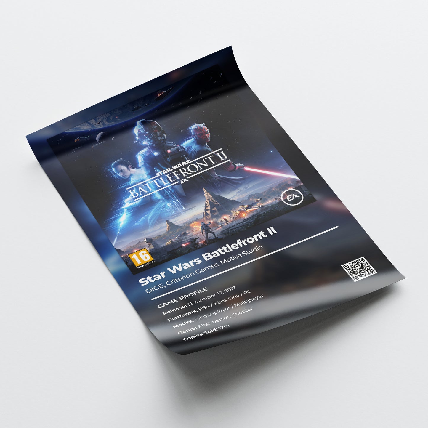 Star Wars Battlefront II Poster