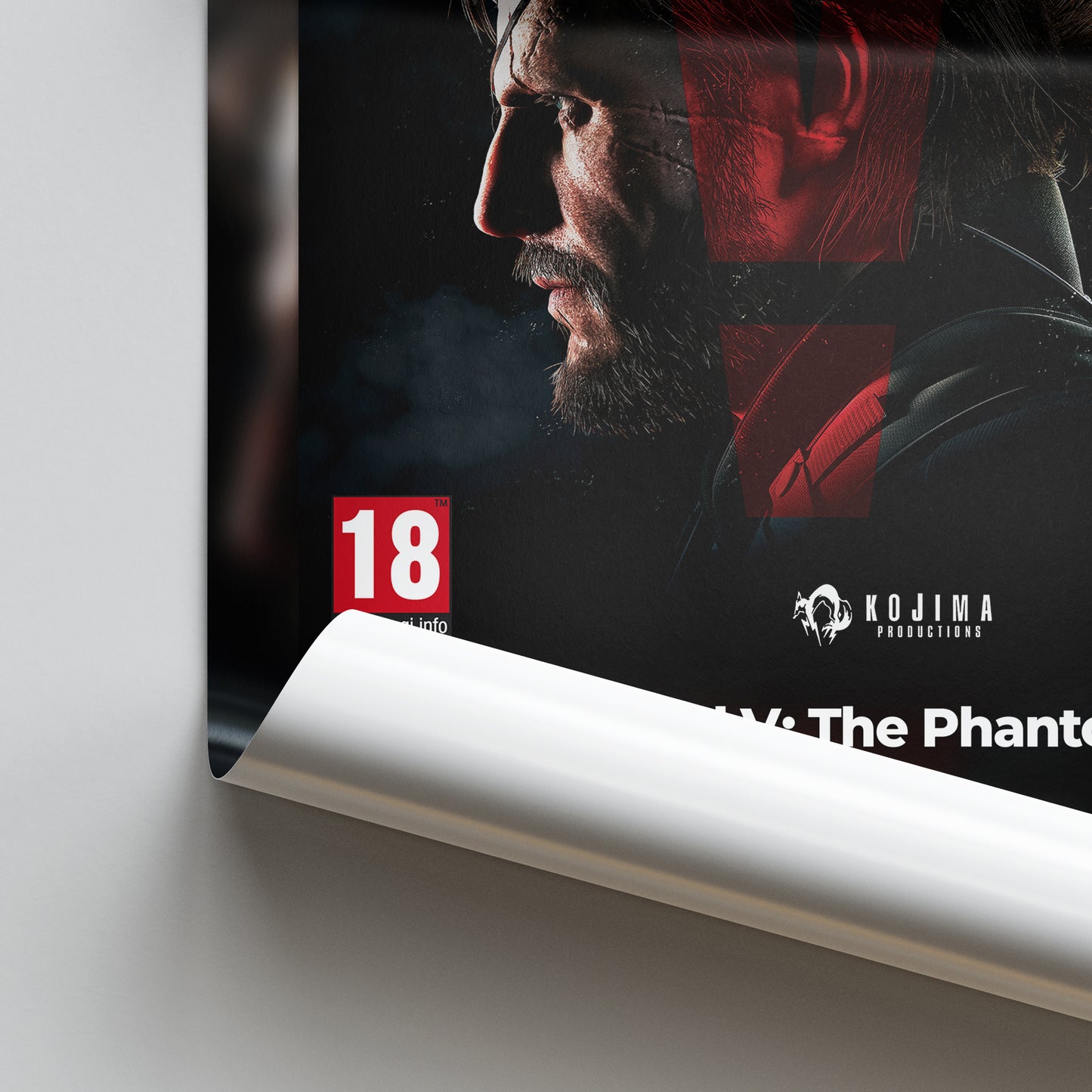 Metal Gear Solid V: The Phantom Pain Poster