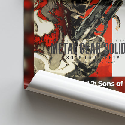 Metal Gear Solid 2: Son's of Liberty Poster