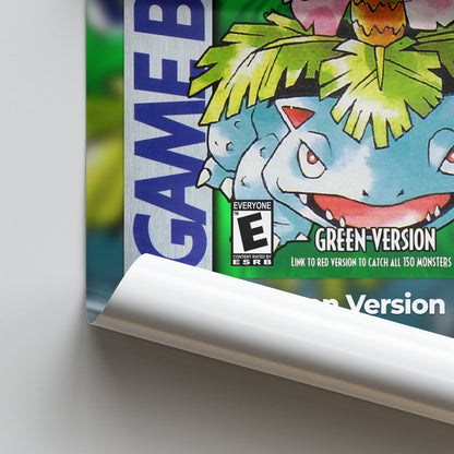 Pokemon 'Green Version' Poster