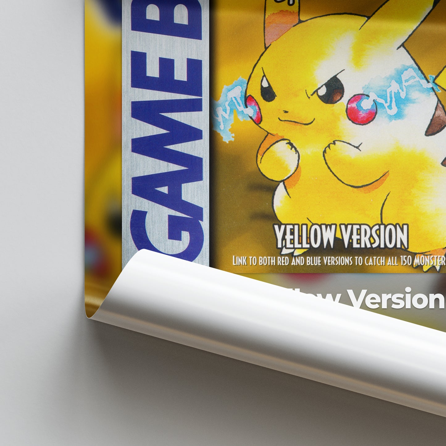 Pokemon 'Yellow Version' Poster