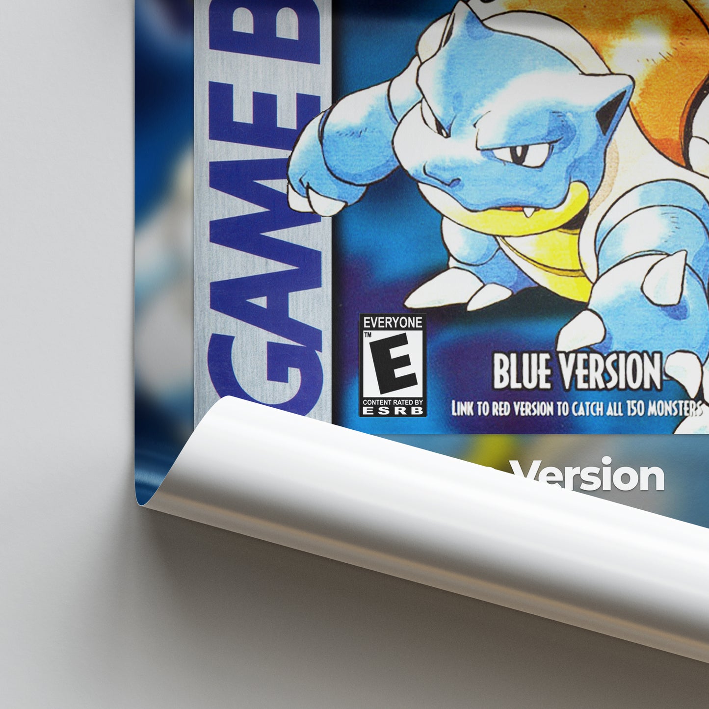 Pokemon 'Blue Version' Poster