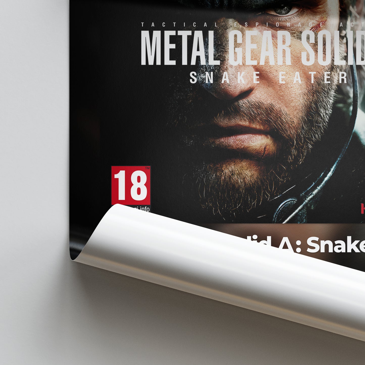 Metal Gear Solid Δ: Snake Eater Poster